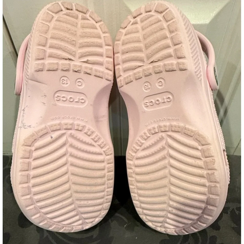 Crocs Classic Clog Pink Size C13 Unisex Slip On Comfort Shoes Casual size C 13
